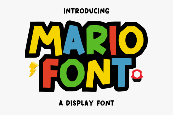 Mario Font: Retro Typography for Creative Projects