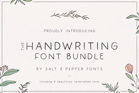 Craft Authentic Designs with the Handwriting Bundle Font