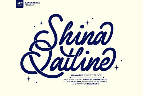 Design Beautiful Projects with Shina Qatline Font